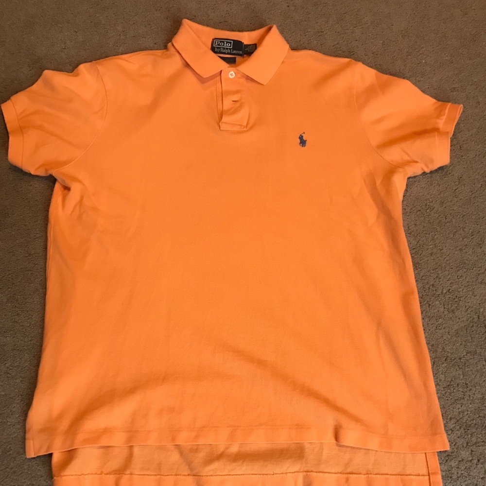 Men’s Polo by Ralph Lauren Orange Polo